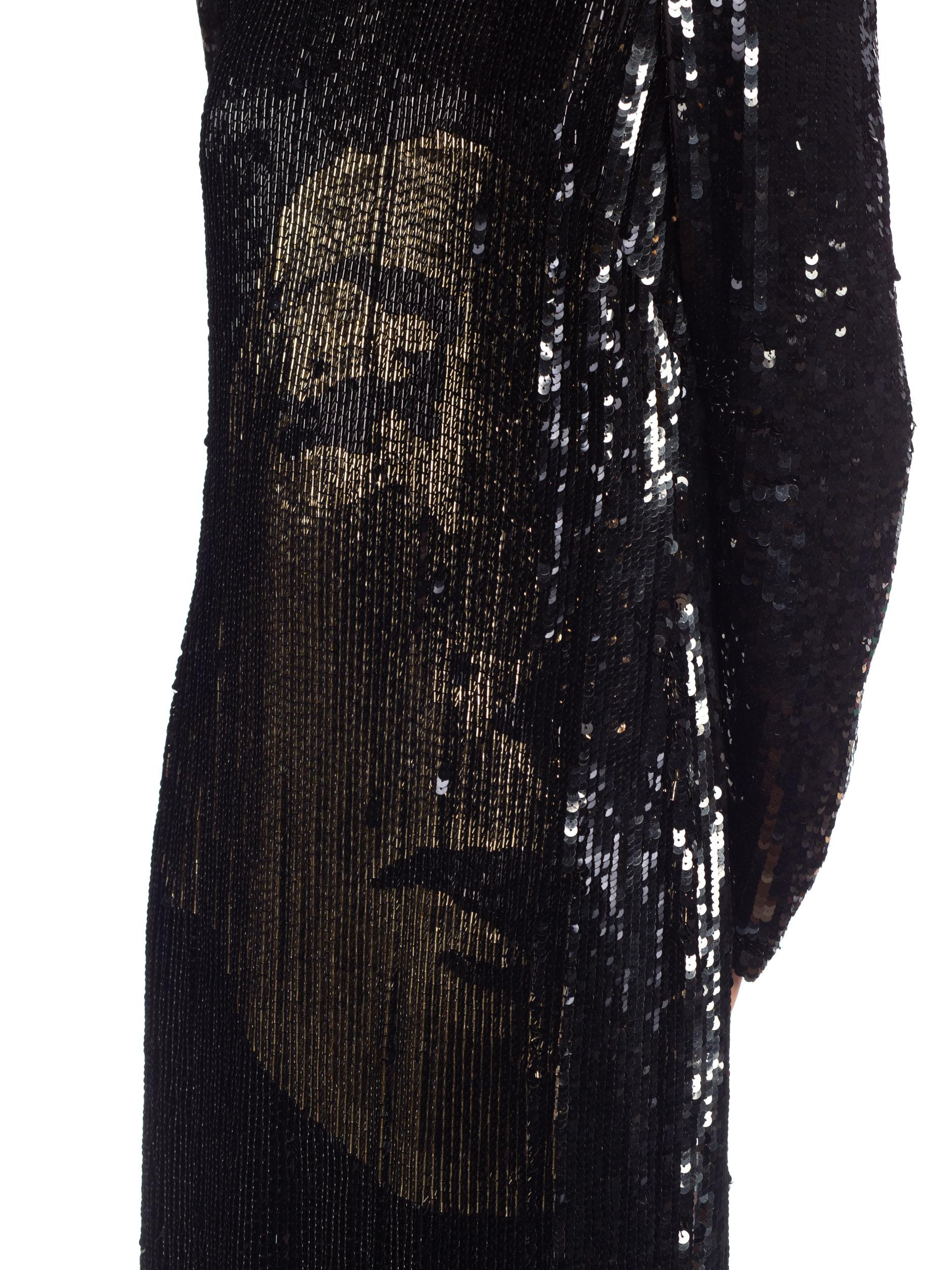 Alexander McQueen 2008 Isabella Blow Tribute Portrait Beaded Dress 10