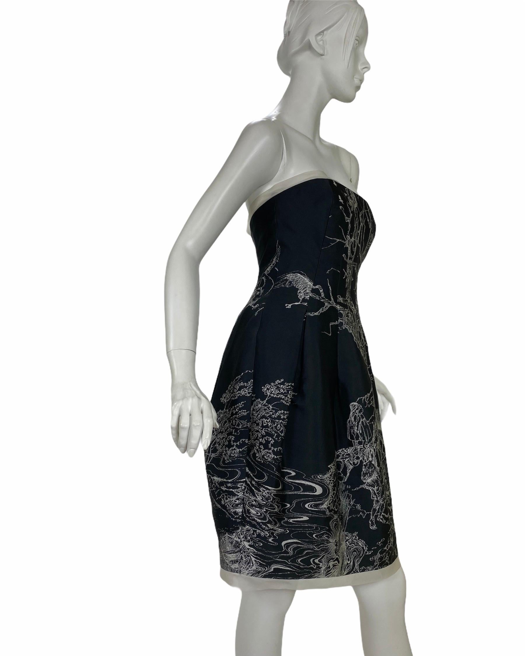 Black 2008 Vintage Alexander McQueen “The Girl Who Lived in the Tree” Dress For Sale