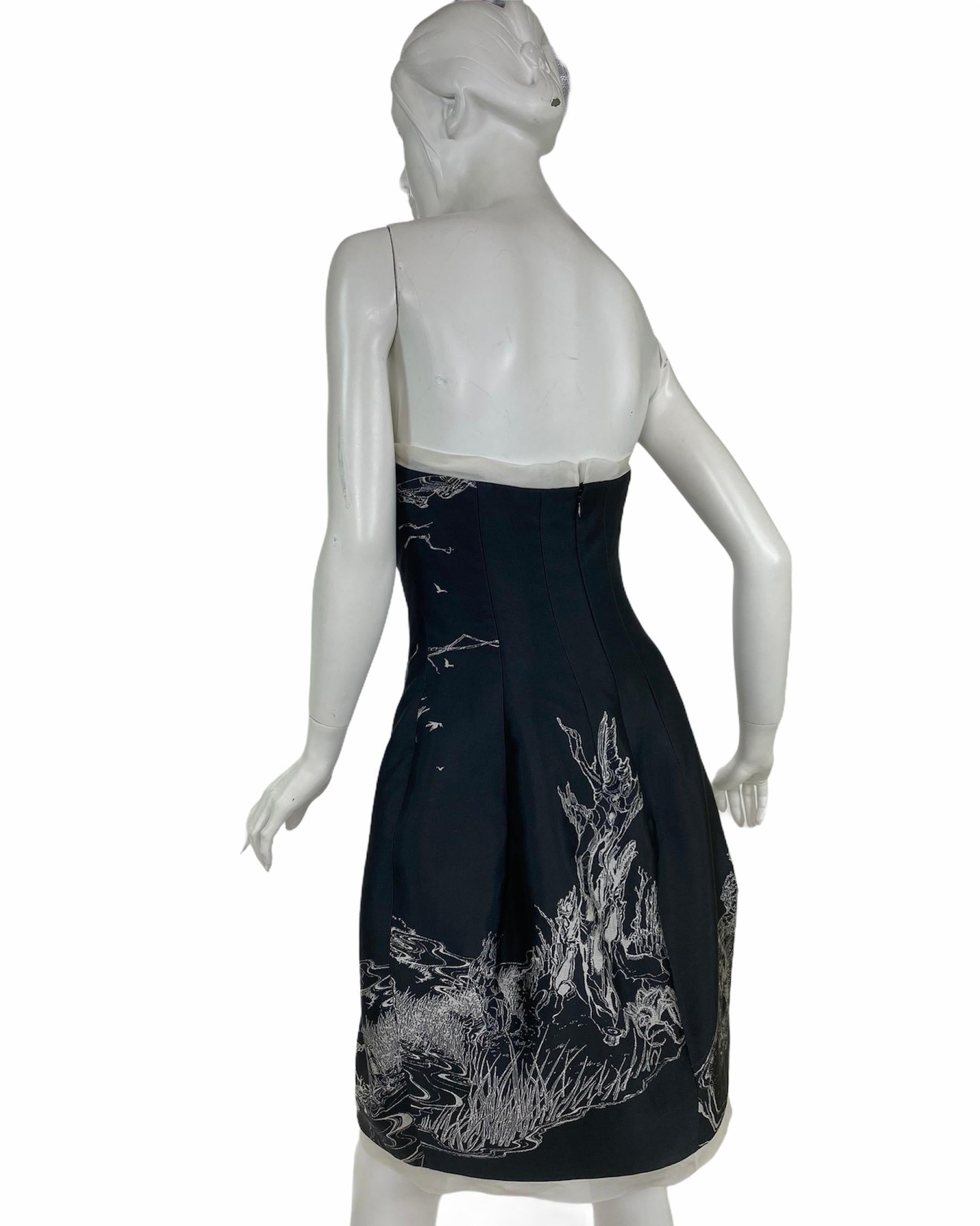 Alexander McQueen 2008 “The Girl Who Lived in the Tree” Dress  In Excellent Condition For Sale In Montgomery, TX