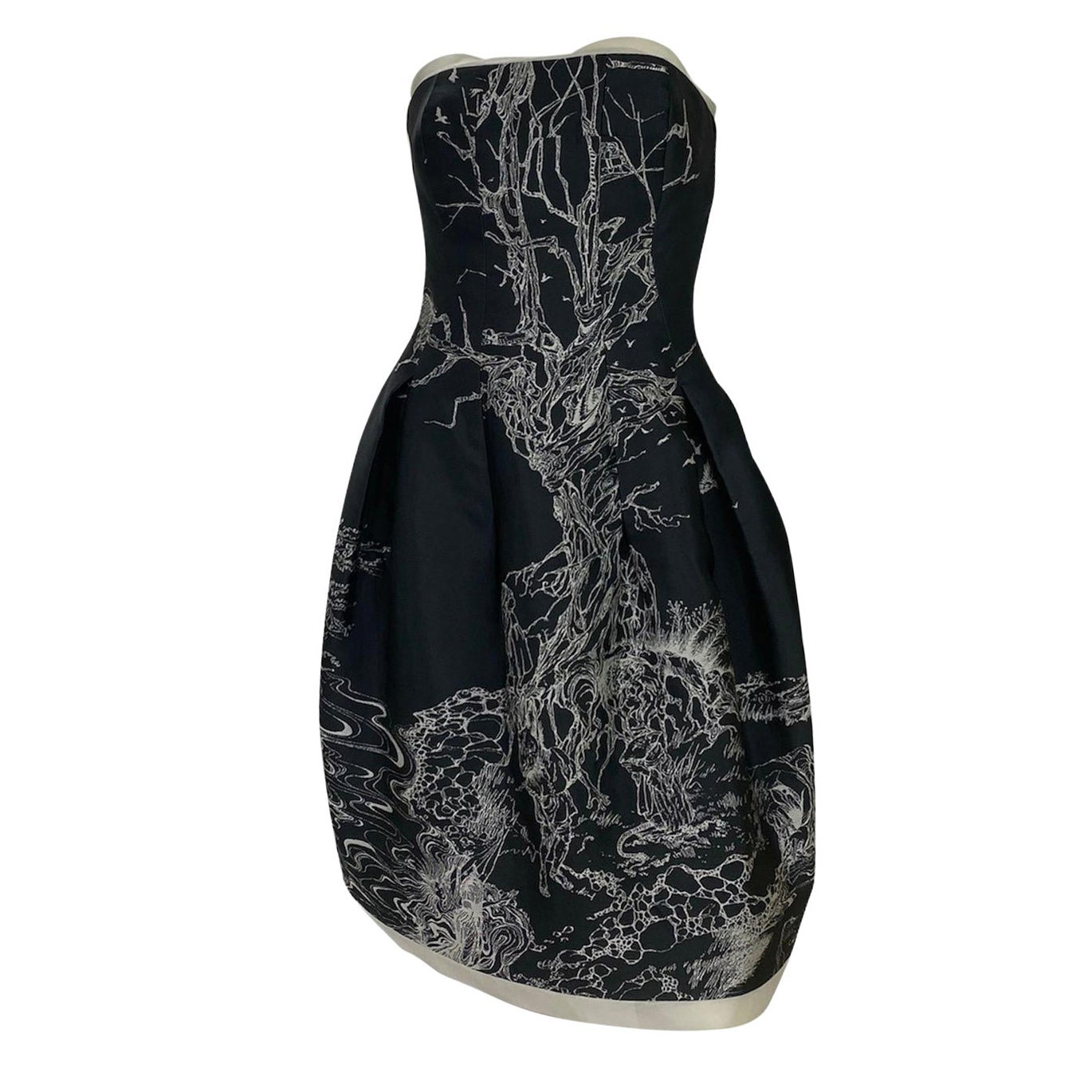 Alexander McQueen 2008 “The Girl Who Lived in the Tree” Dress Italian 42
