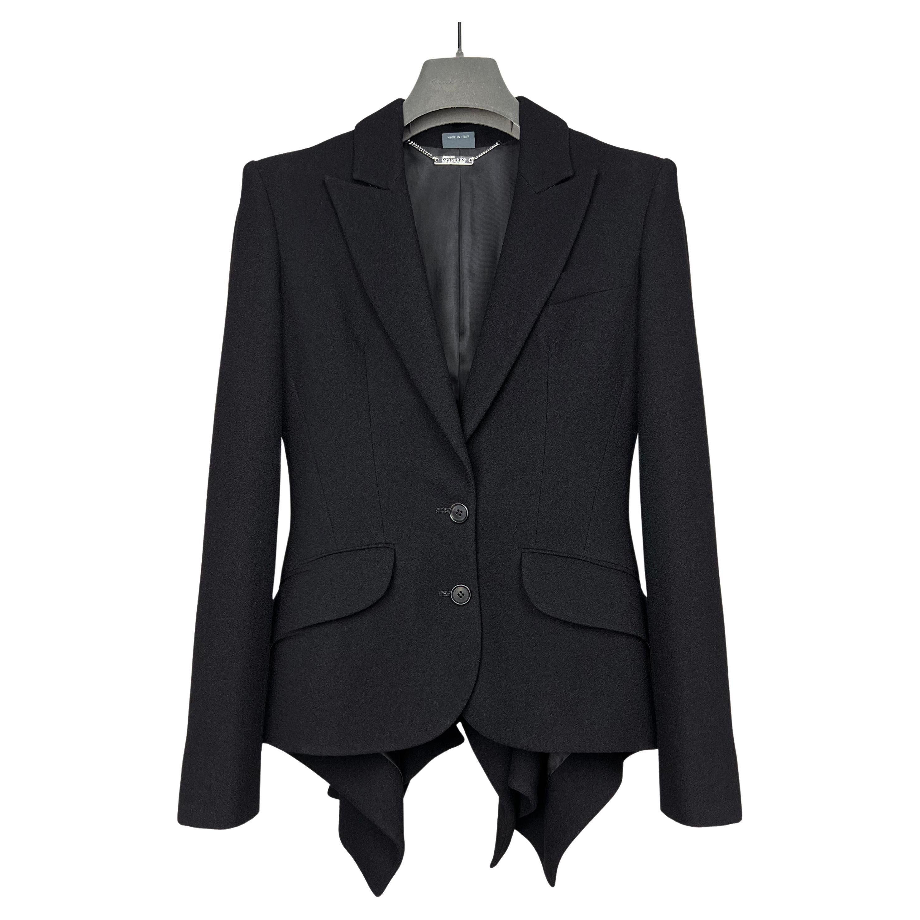 Alexander McQueen 2009 Pre-Fall fitted tail blazer jacket For Sale