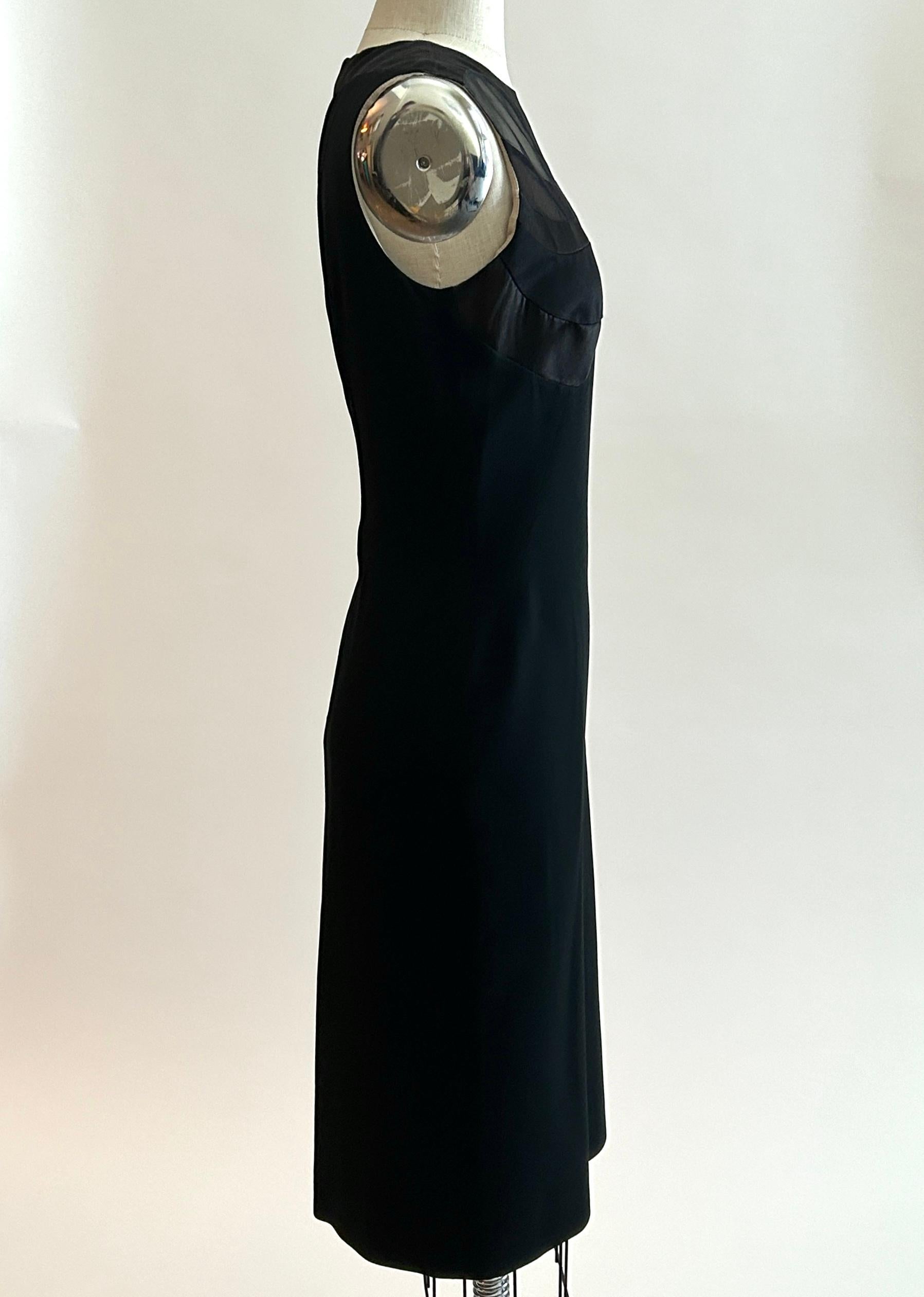 Noir Alexander McQueen - Robe noire avec détails en forme de papillon, 2010  en vente