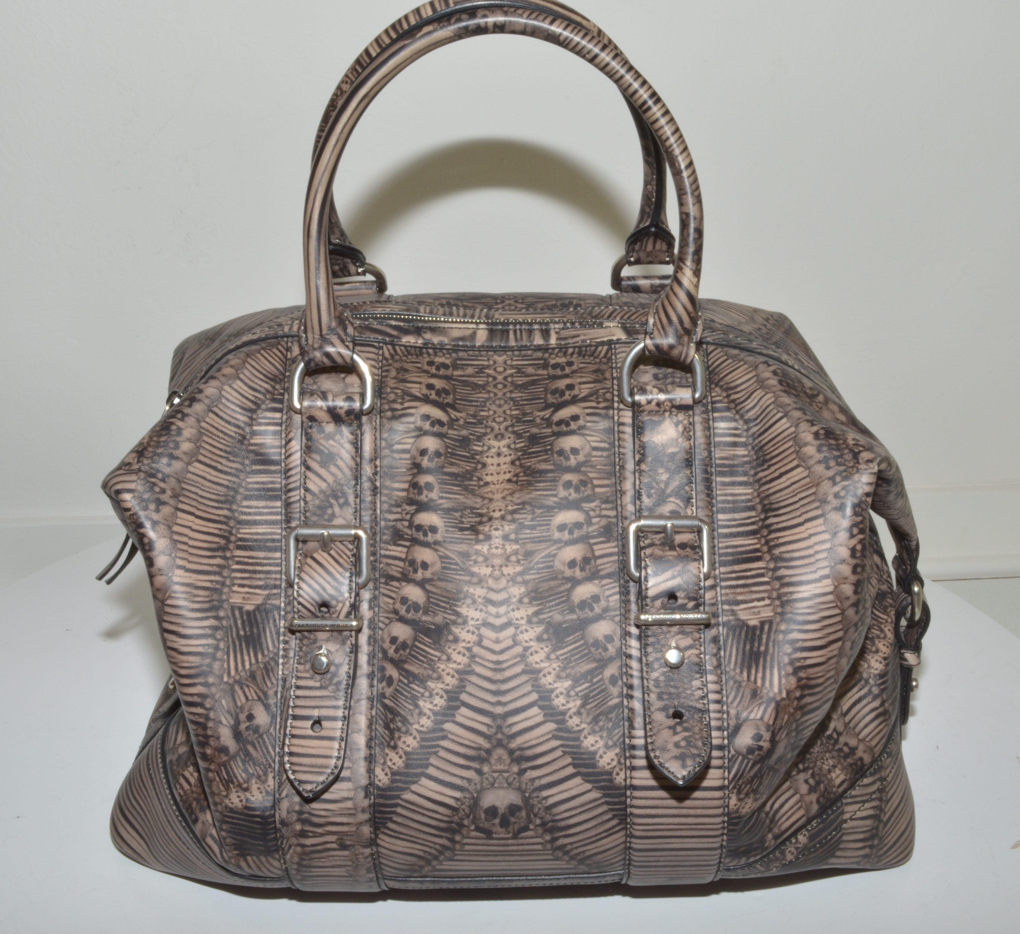 travel bag alexander mcqueen
