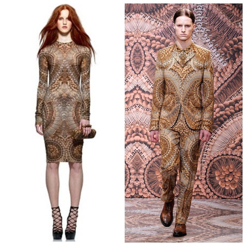 Alexander McQueen 2010 catacombs Black Skull Print Wool Blend Long Sleeve Dress For Sale 7