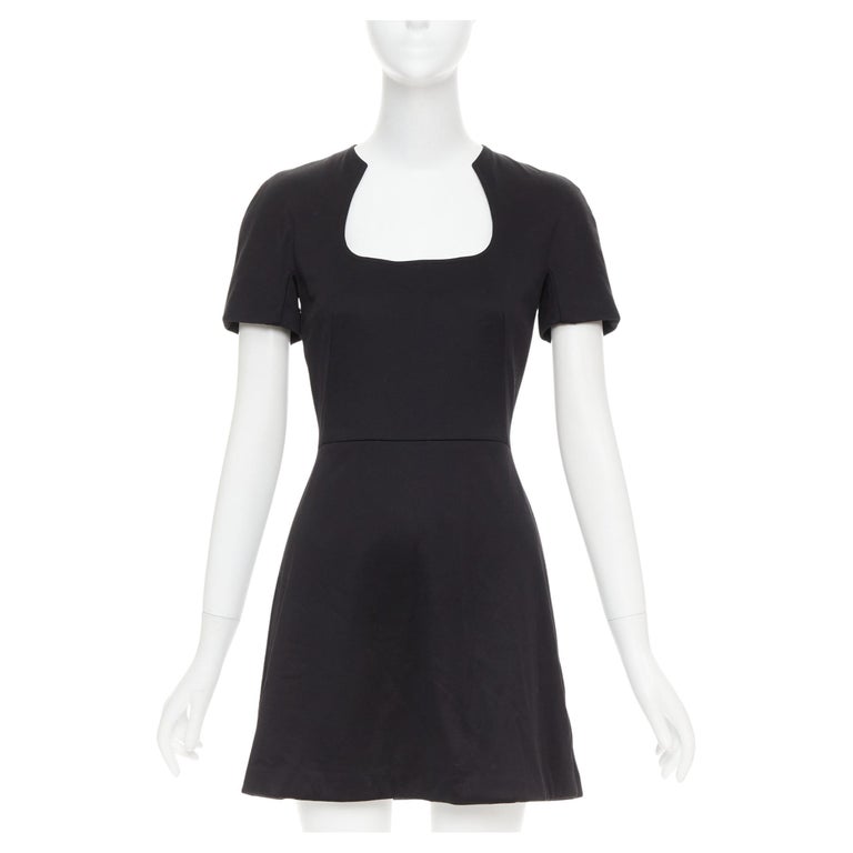 alexander mcqueen little black dress Sleeveless Evening Mini Dress | ALEXANDER MCQUEEN main image 1