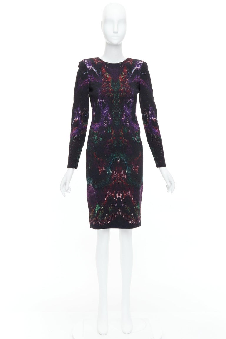 alexander mcqueen black feather dress F2006 Alexander McQueen Feather Dress – Shrimpton Couture main image 1