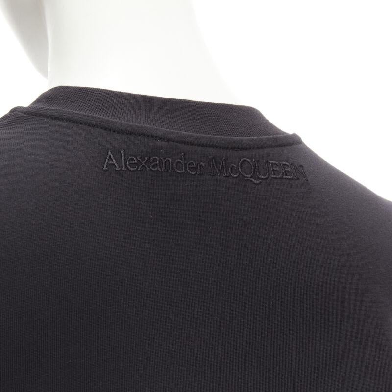 ALEXANDER MCQUEEN 2022 Hybrid white ruffle cotton tshirt layered dress IT38 S 4