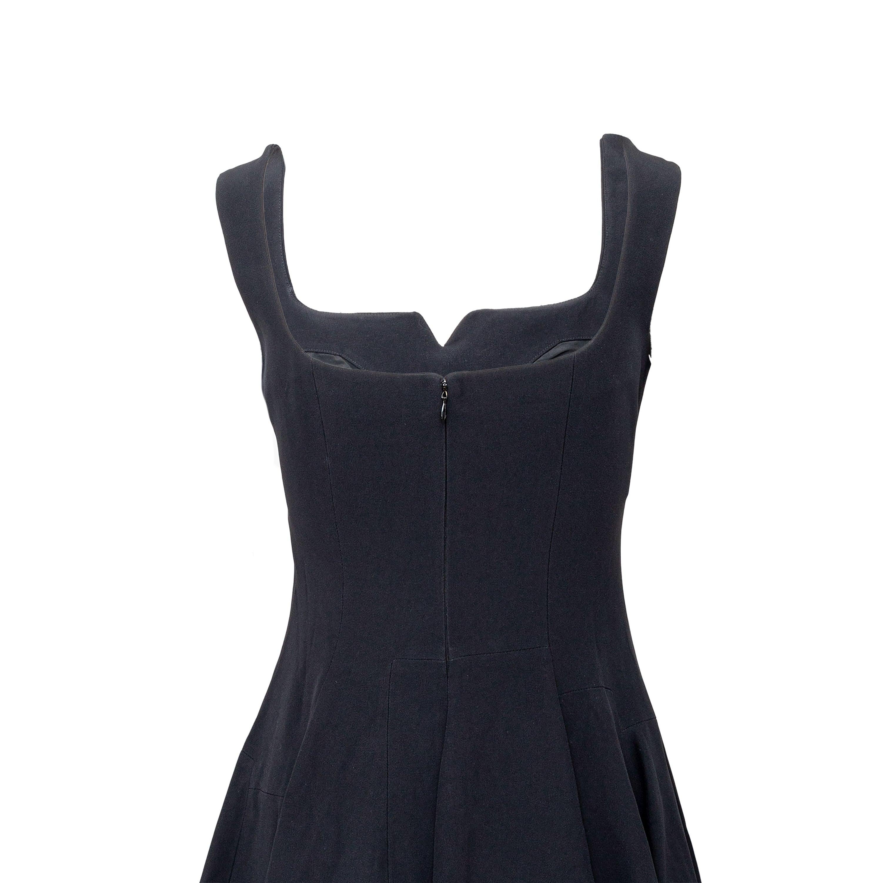 Alexander McQueen A-line Mini Dress - '10s In Excellent Condition For Sale In Milano, IT