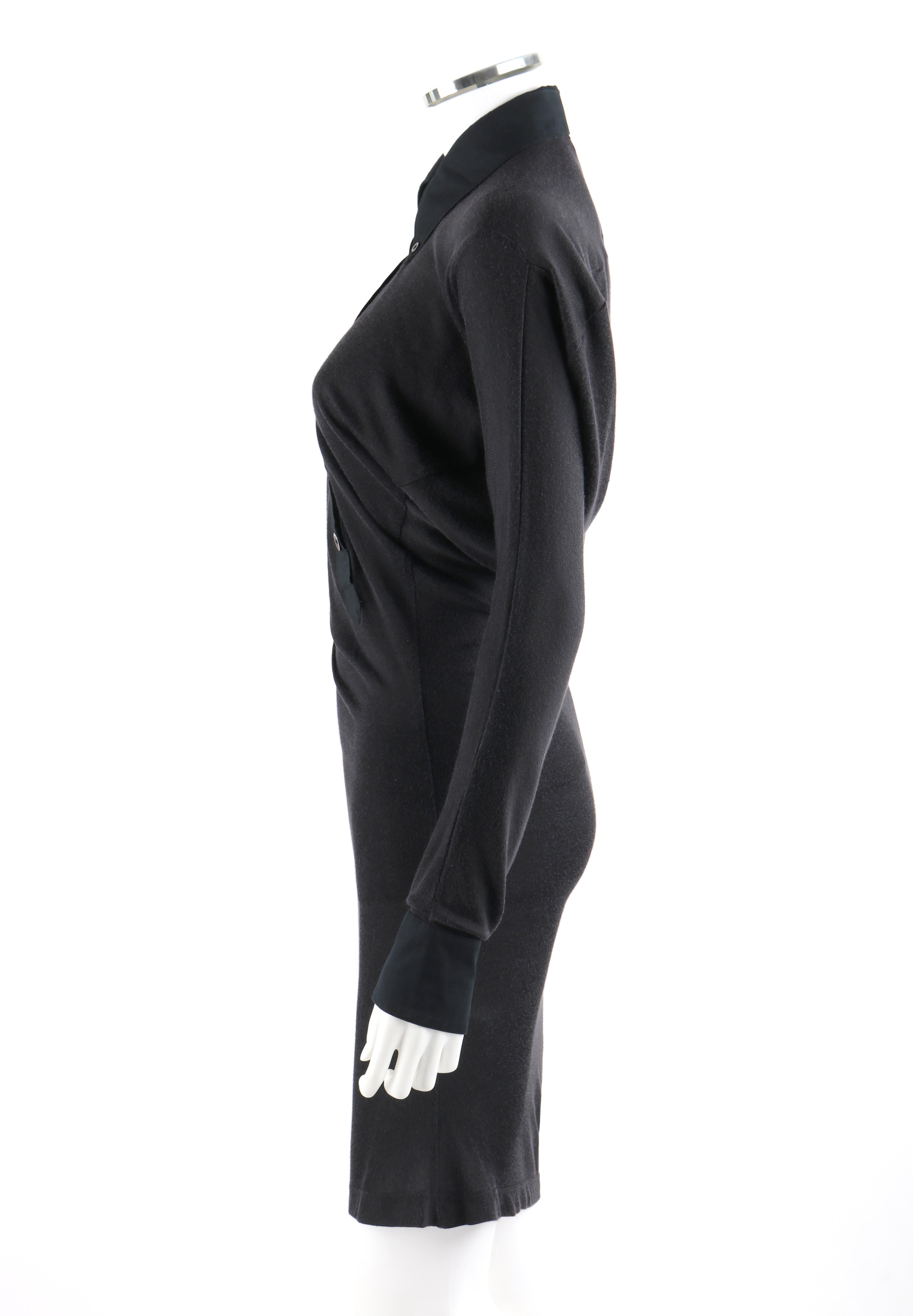 ALEXANDER McQUEEN A/H 1997 - « It's A Jungle Out There » - Robe asymétrique boutonnée en vente 2