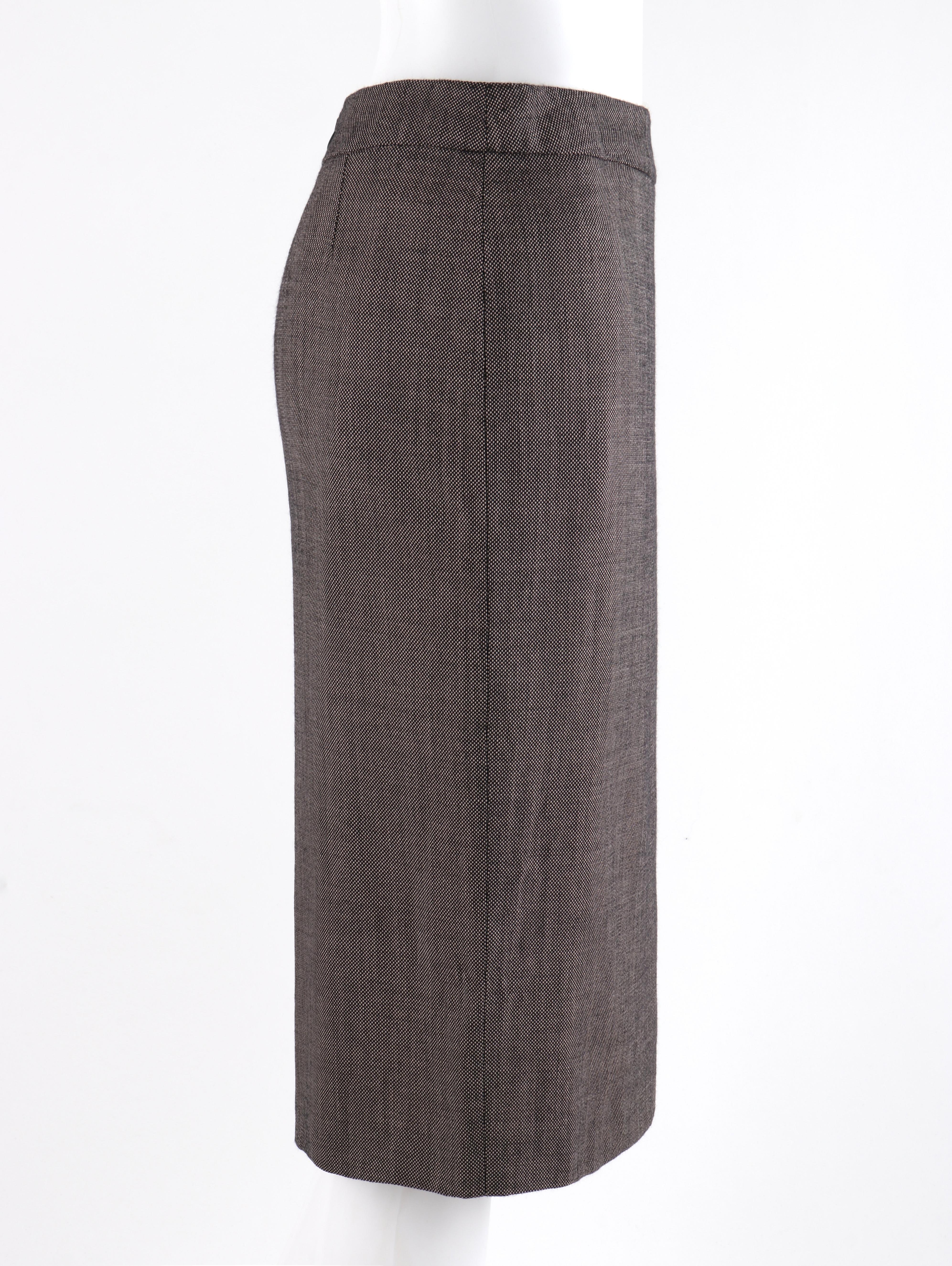  ALEXANDER McQUEEN A/W 1998 “Joan” 2 pc. Removable Collar Blazer Skirt Suit Set For Sale 2