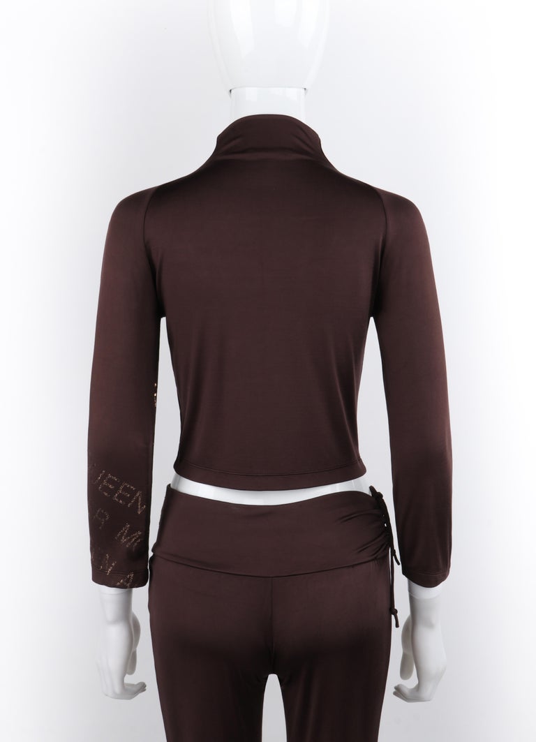 MCQUEEM TIE FRONT TURTLENECK