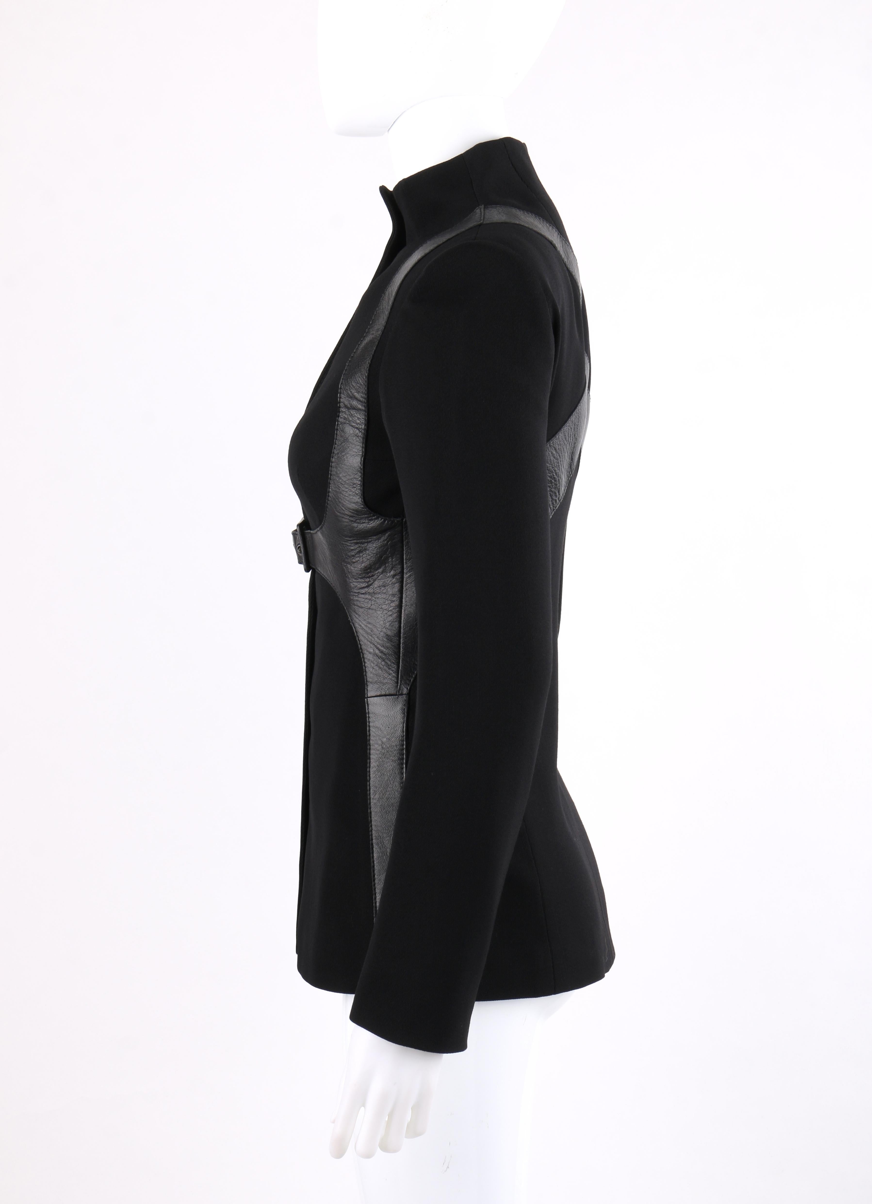 alexander mcqueen leather harness