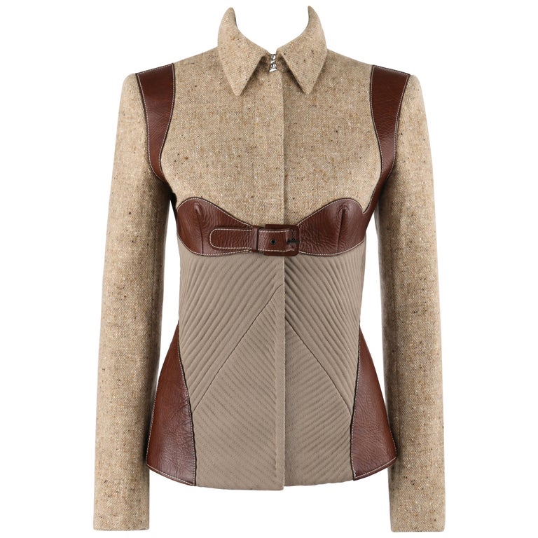 ALEXANDER McQUEEN A/W 2002 "Supercalifragilistic" Tweed and