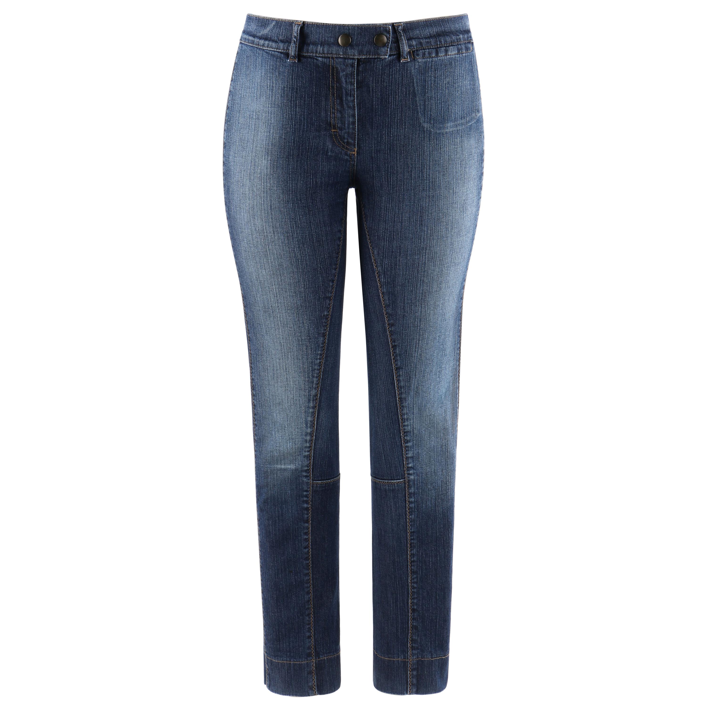 ALEXANDER McQUEEN A/W 2005 "The Man Who Knew Too Much" Straight Low Rise Jeans For Sale