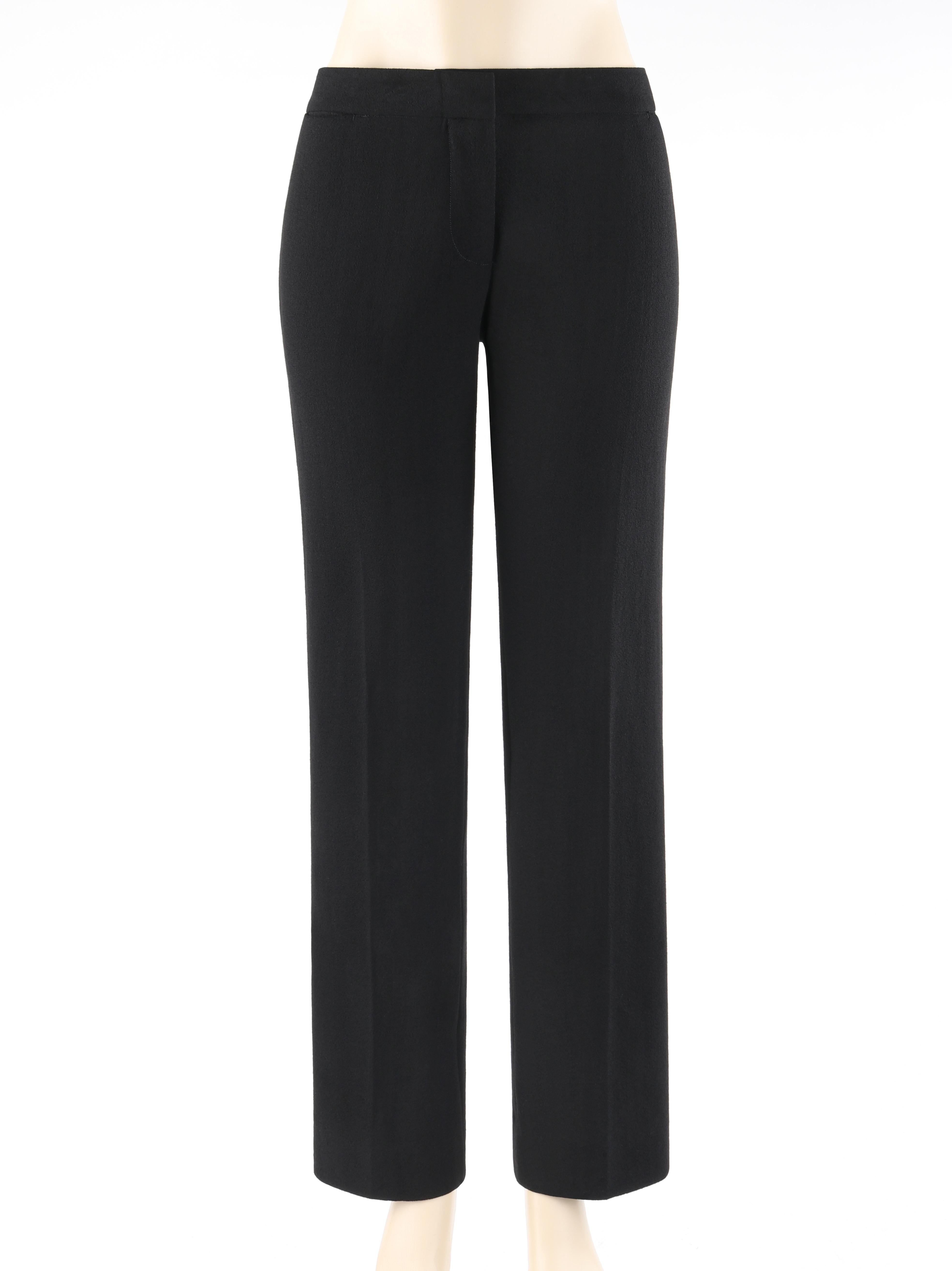 ALEXANDER McQUEEN A/W 2006 “The Widows of Culloden” Black Crepe Trouser Pants

Brand / Manufacturer: Alexander McQueen
Collection: F/W 2006 “The Widows of Culloden”
Designer: Alexander McQueen
Style: Straight leg trouser pants
Color(s): Black
Lined: