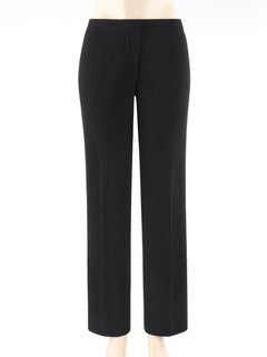 ALEXANDER McQUEEN A/W 2006 “The Widows of Culloden” Black Crepe Trouser Pants