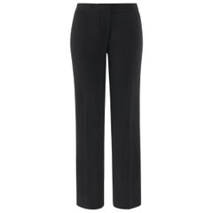 ALEXANDER McQUEEN A/W 2006 “The Widows of Culloden” Black Crepe Trouser Pants