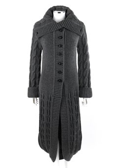 ALEXANDER McQUEEN A/W 2006 "The Widows of Culloden" Cable Knit Layered Sweater
