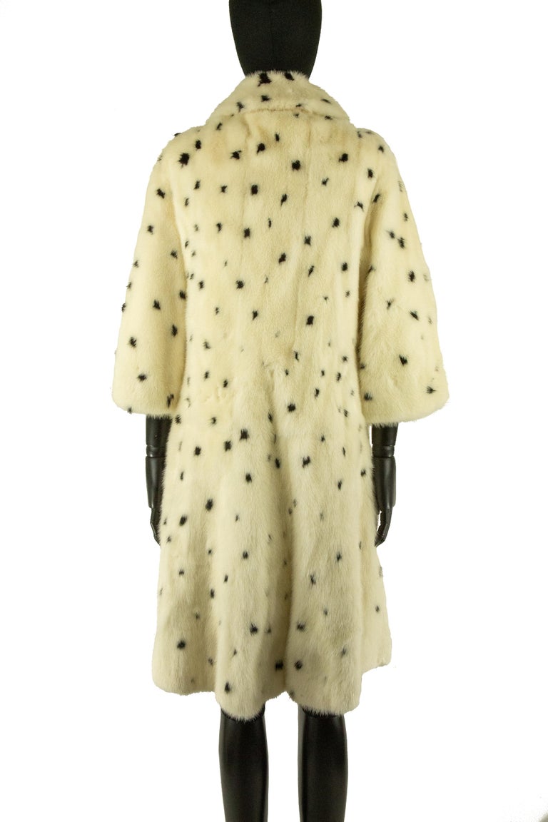Alexander Mcqueen A/W 2008 RTW Dalmatian Mink Coat