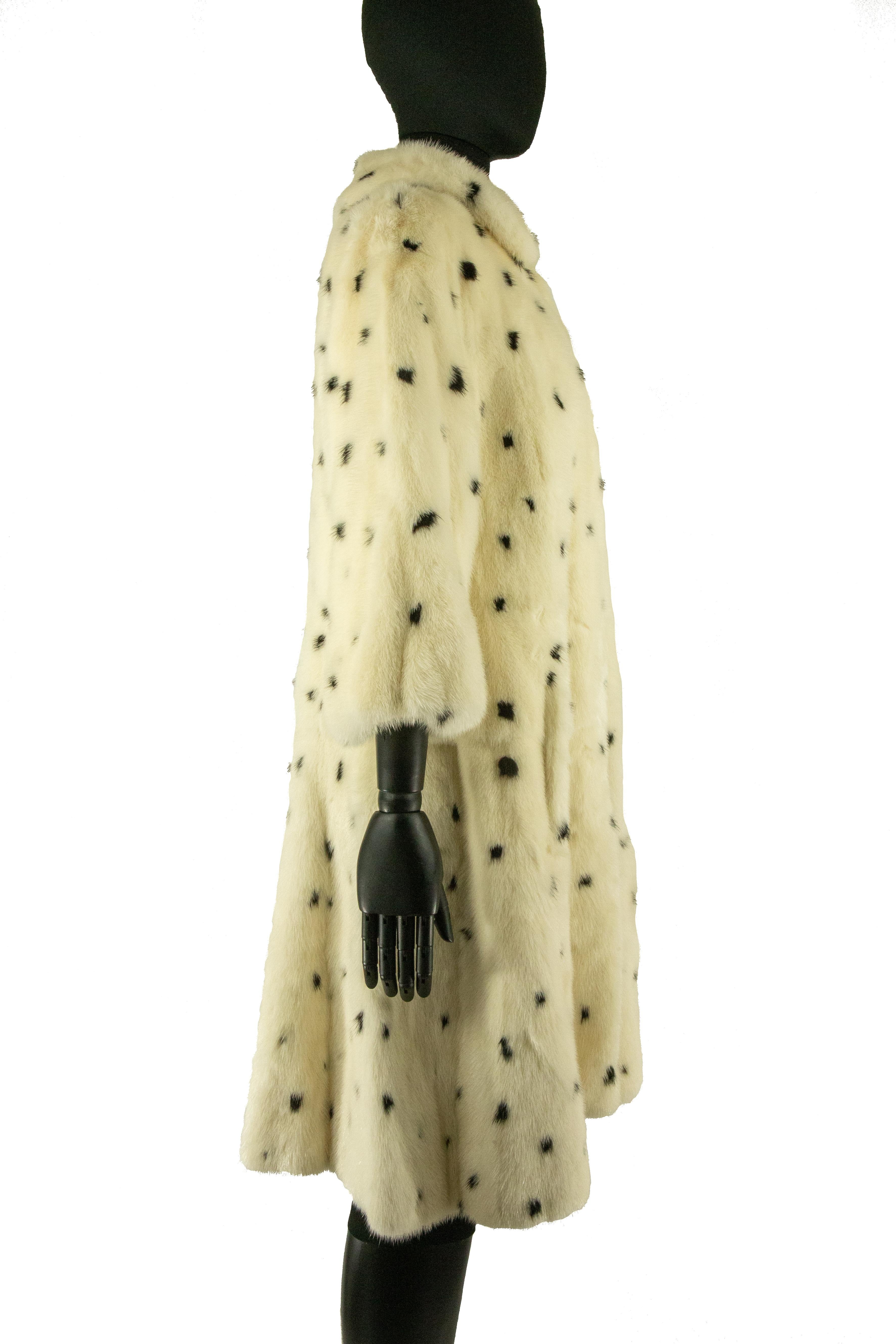 dalmatian fur coat