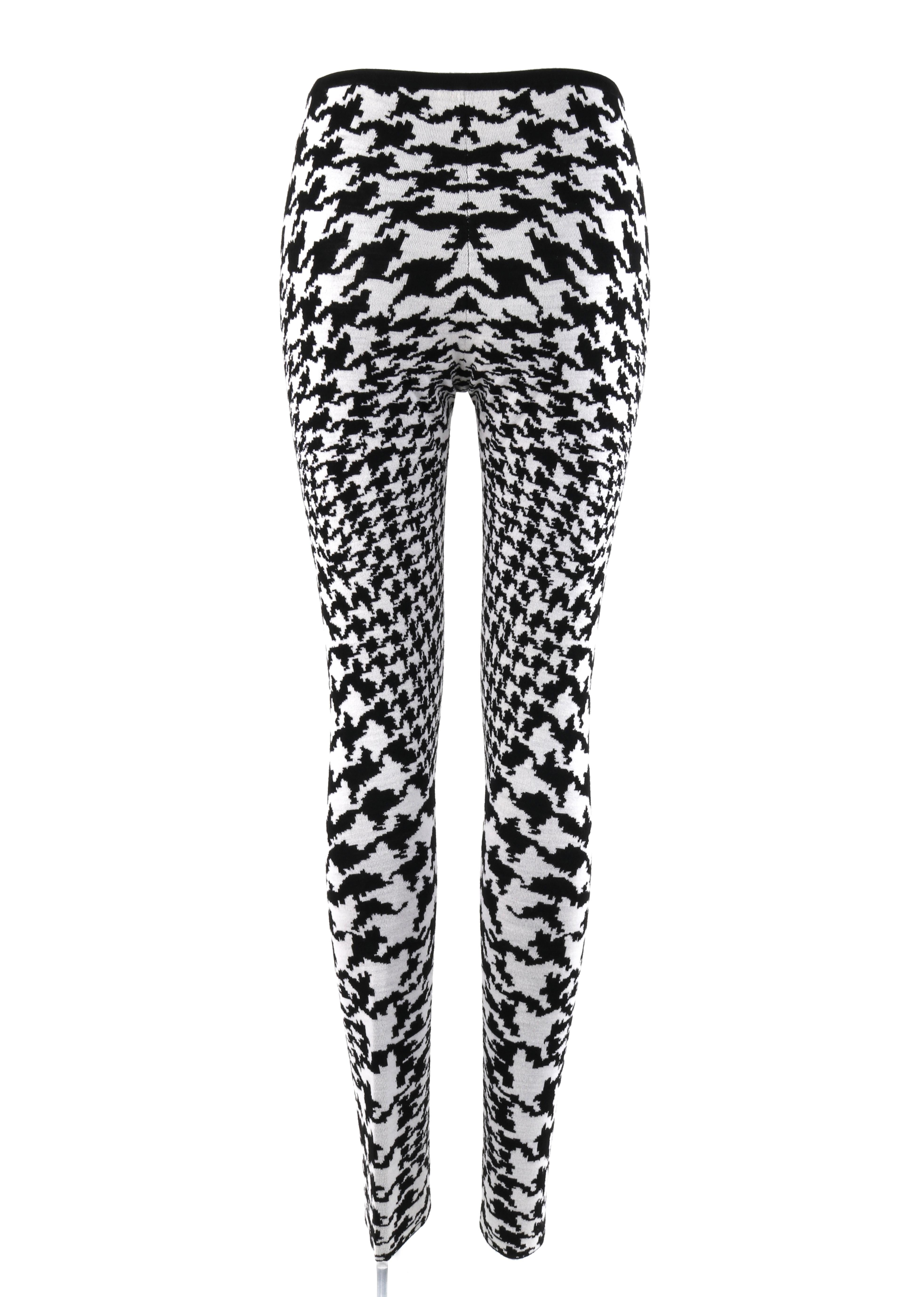 dogtooth leggings