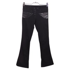 Alexander McQueen A/W 2010 'Angels & Demons' Winged-Skull Jeans