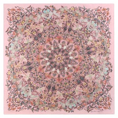 ALEXANDER McQUEEN A/W 2013 Damien Hirst "Judecca" Insect Kaleidoscope Silk Scarf