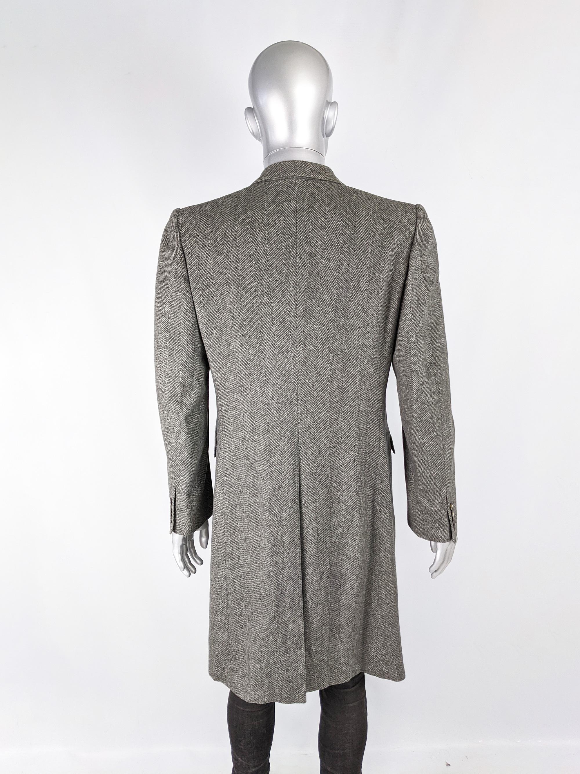 Alexander Mcqueen Archival Bold Shouldered Pure Cashmere Overcoat, A/W 2007 2