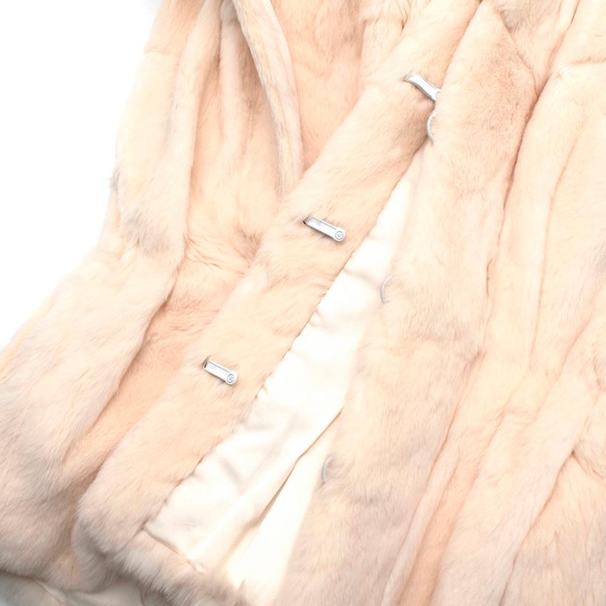 Bolero de piel con cintura de marfil Alexander McQueen Archive en venta 1