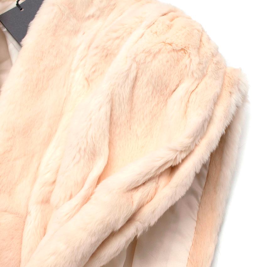 Bolero de piel con cintura de marfil Alexander McQueen Archive en venta 3