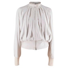 Alexander McQueen Leather Butterfly Applique Jacket US 4 at 1stDibs ...