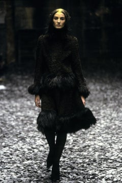 Alexander McQueen Astrakhan Coat, Fall/Winter 2000