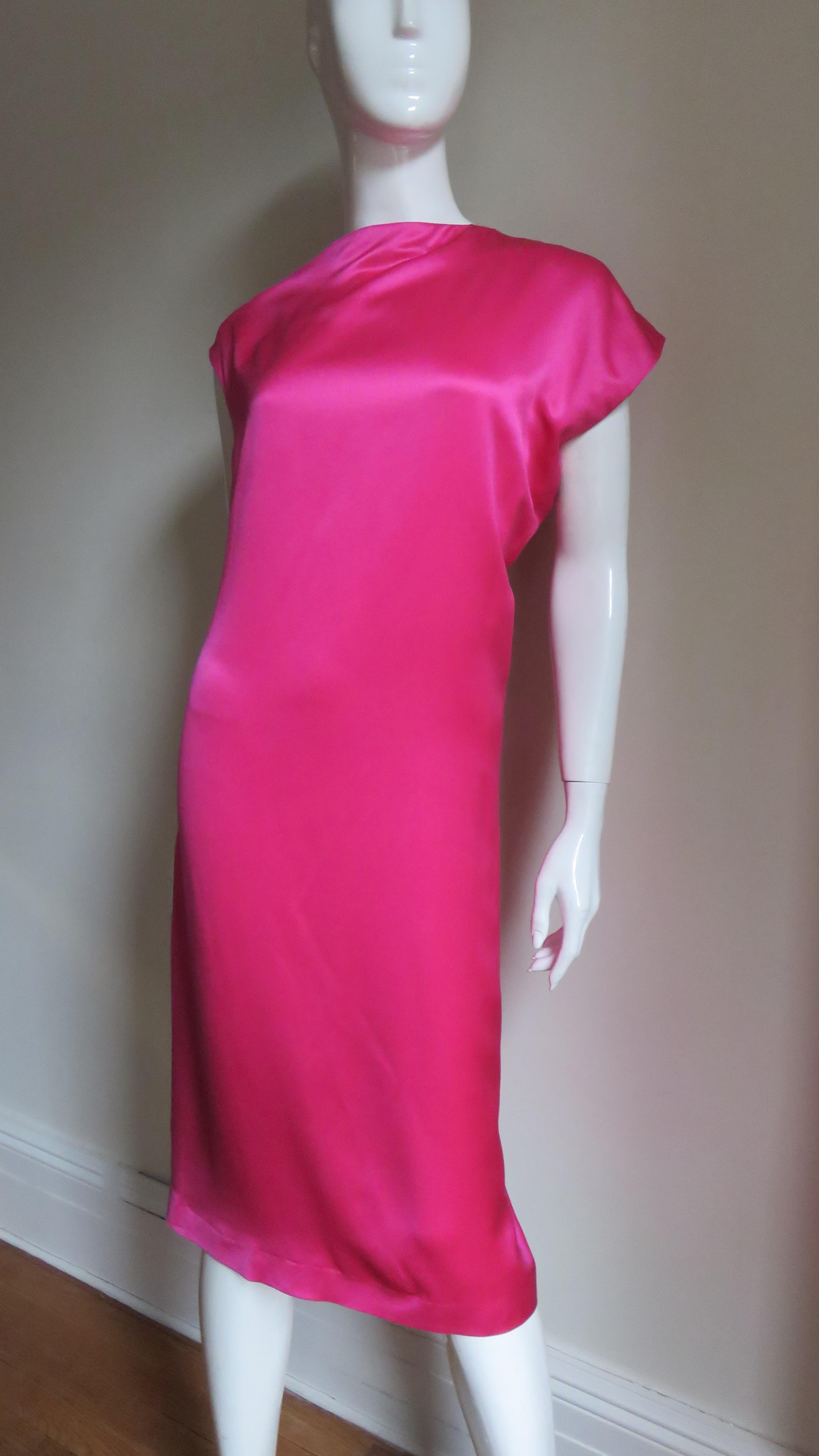 Alexander McQueen Silk Dress  In Good Condition In Water Mill, NY