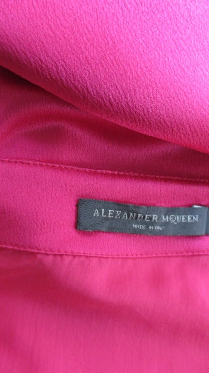 Alexander McQueen Silk Dress  8