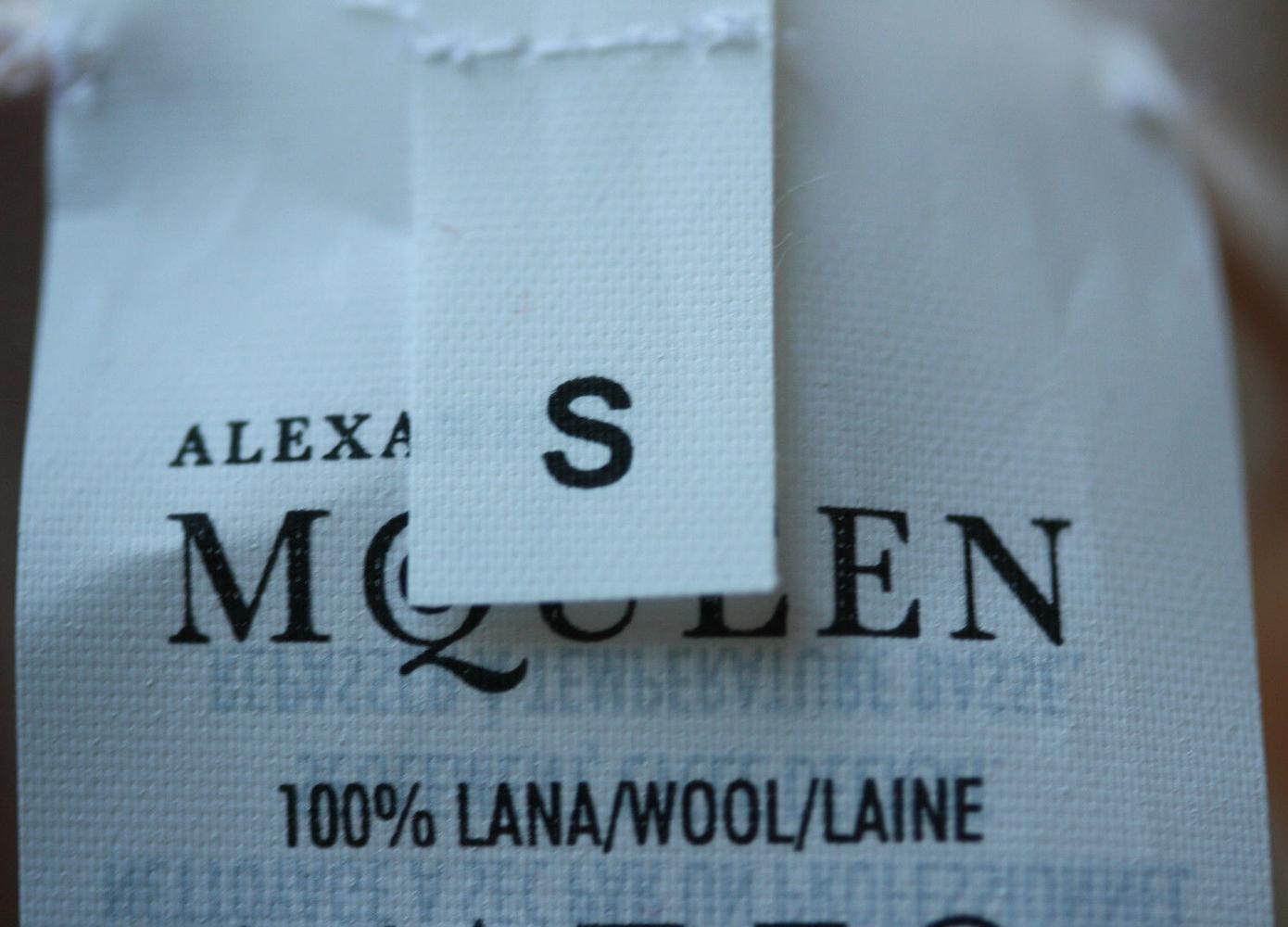 Alexander McQueen Asymmetric Wool Sweater Mini Dress  1