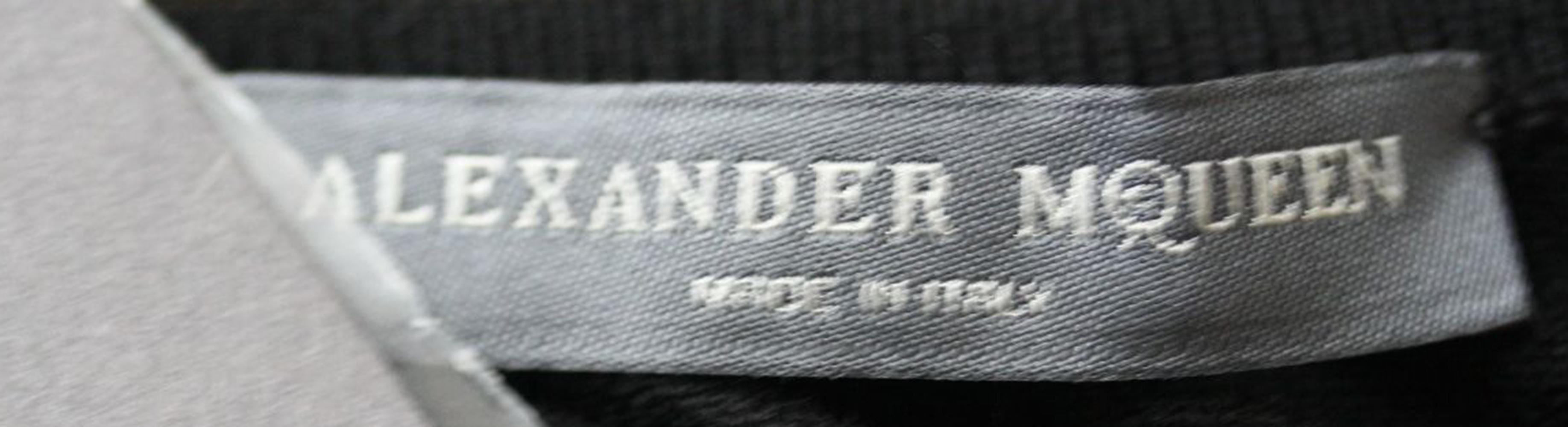 Alexander McQueen Asymmetric Wool Sweater Mini Dress In New Condition In London, GB