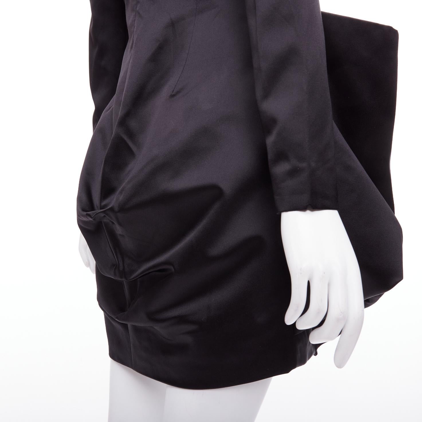 ALEXANDER MCQUEEN AW2010 Angels Demons black gold bead structural dress IT40 S For Sale 6