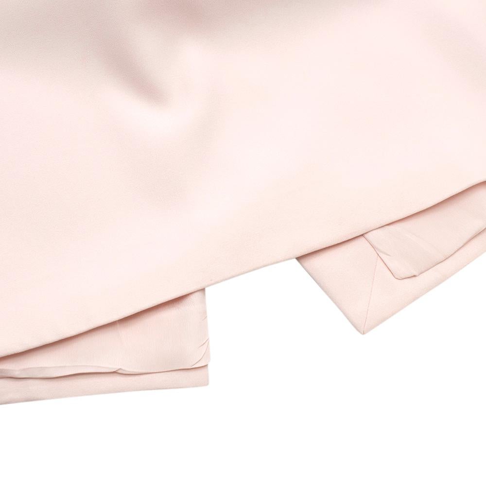 Women's or Men's Alexander McQueen Baby Pink Sleeveless Belted Shift Dress - Size US 8