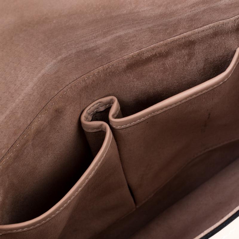 Alexander McQueen Beige Leather Heroine Chain Shoulder Bag 6