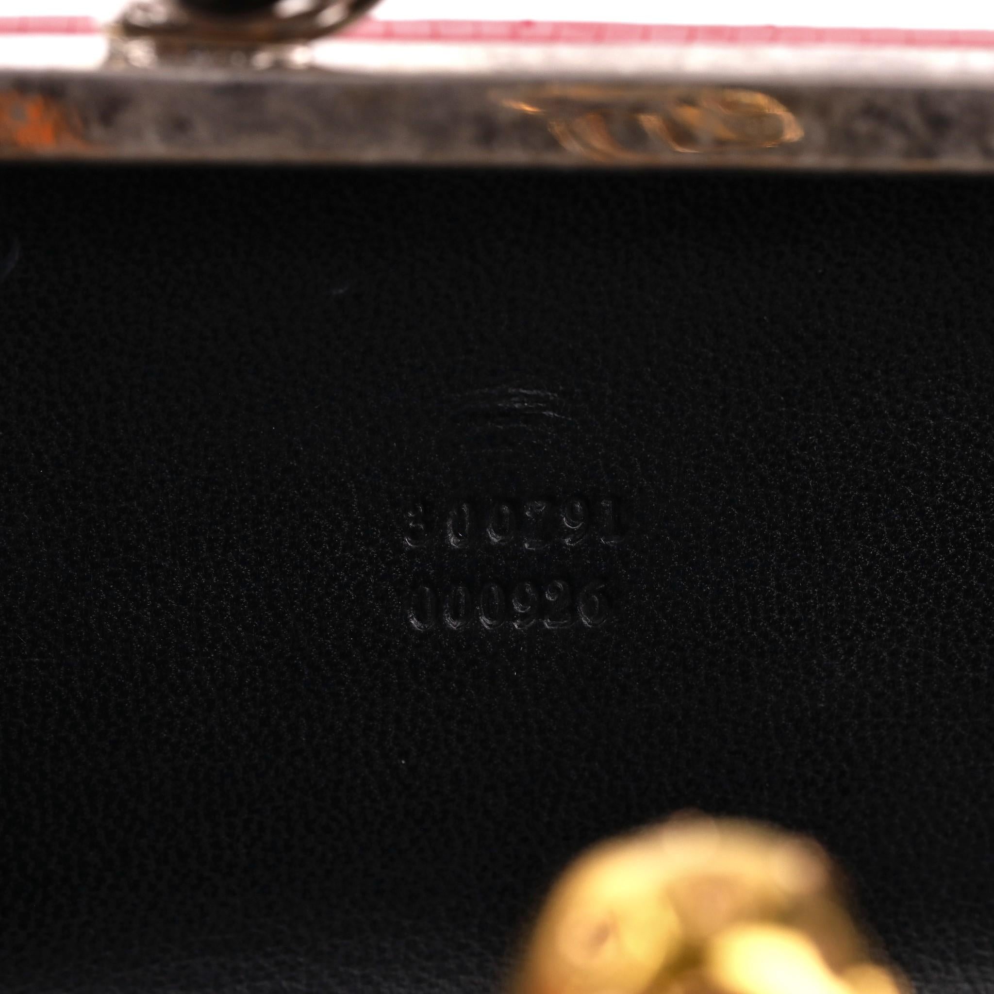 Alexander McQueen - Pochette en lézard bicolore avec têtes de mort en cristal Swarovski en vente 4