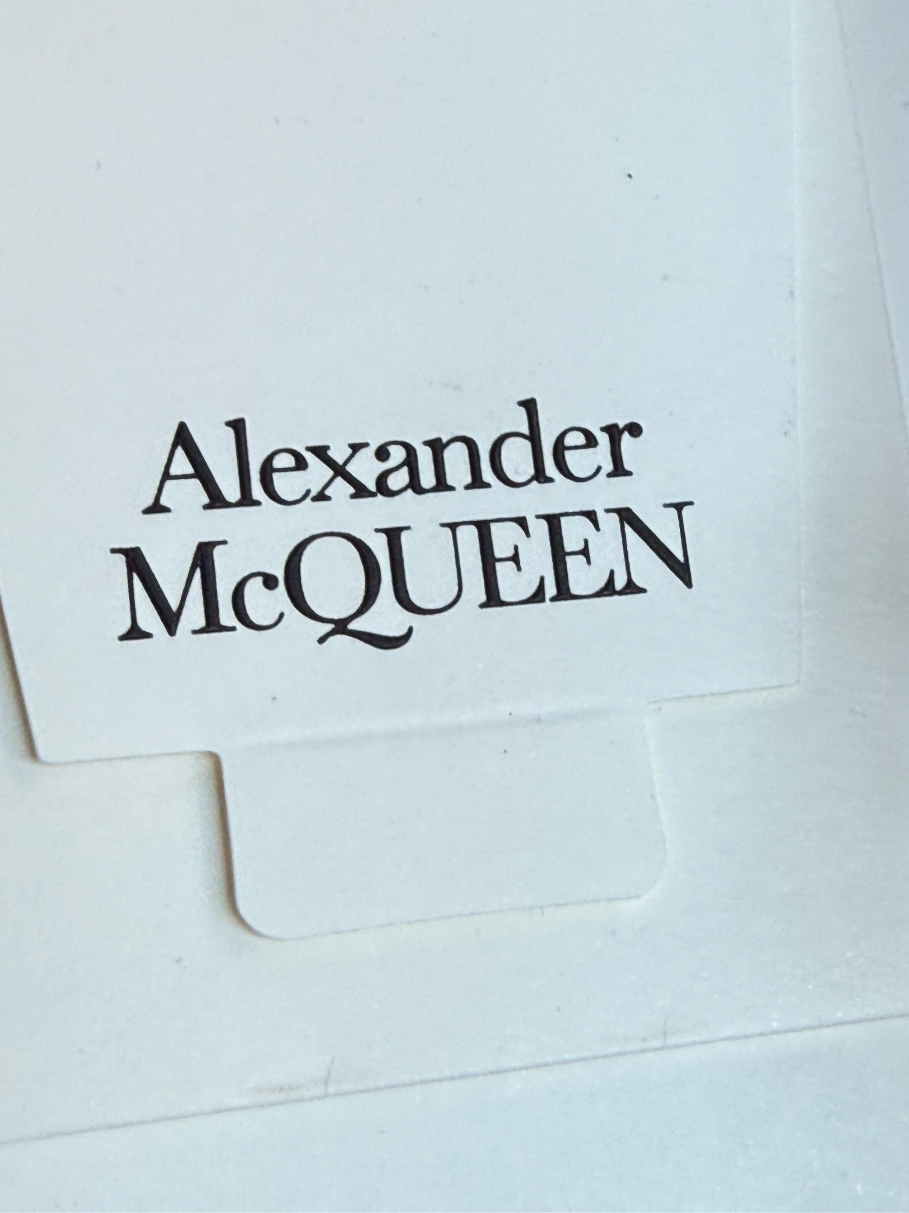 Alexander McQueen Black Cotton Full Skirt Bubble Hem Dress w Full Length Zipper For Sale 10