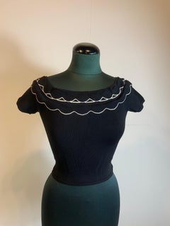 Alexander McQueen black crop Top