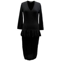 Alexander McQueen Black Dress US 10