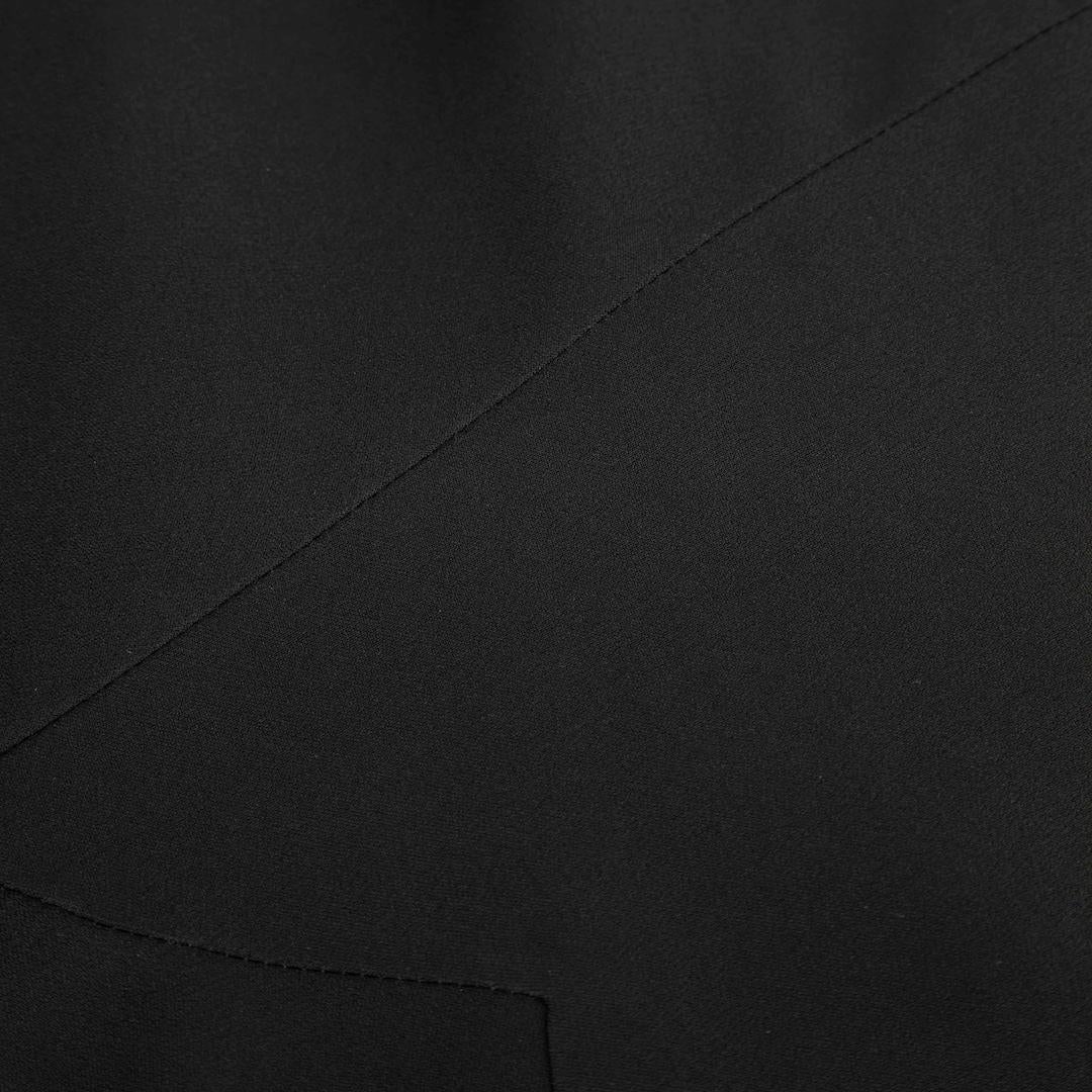 Alexander McQueen Black Flared Short Sleeve Dress Size M In Good Condition For Sale In London, GB