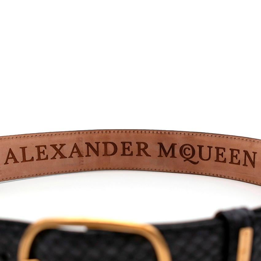 alexander mcqueen black and gold