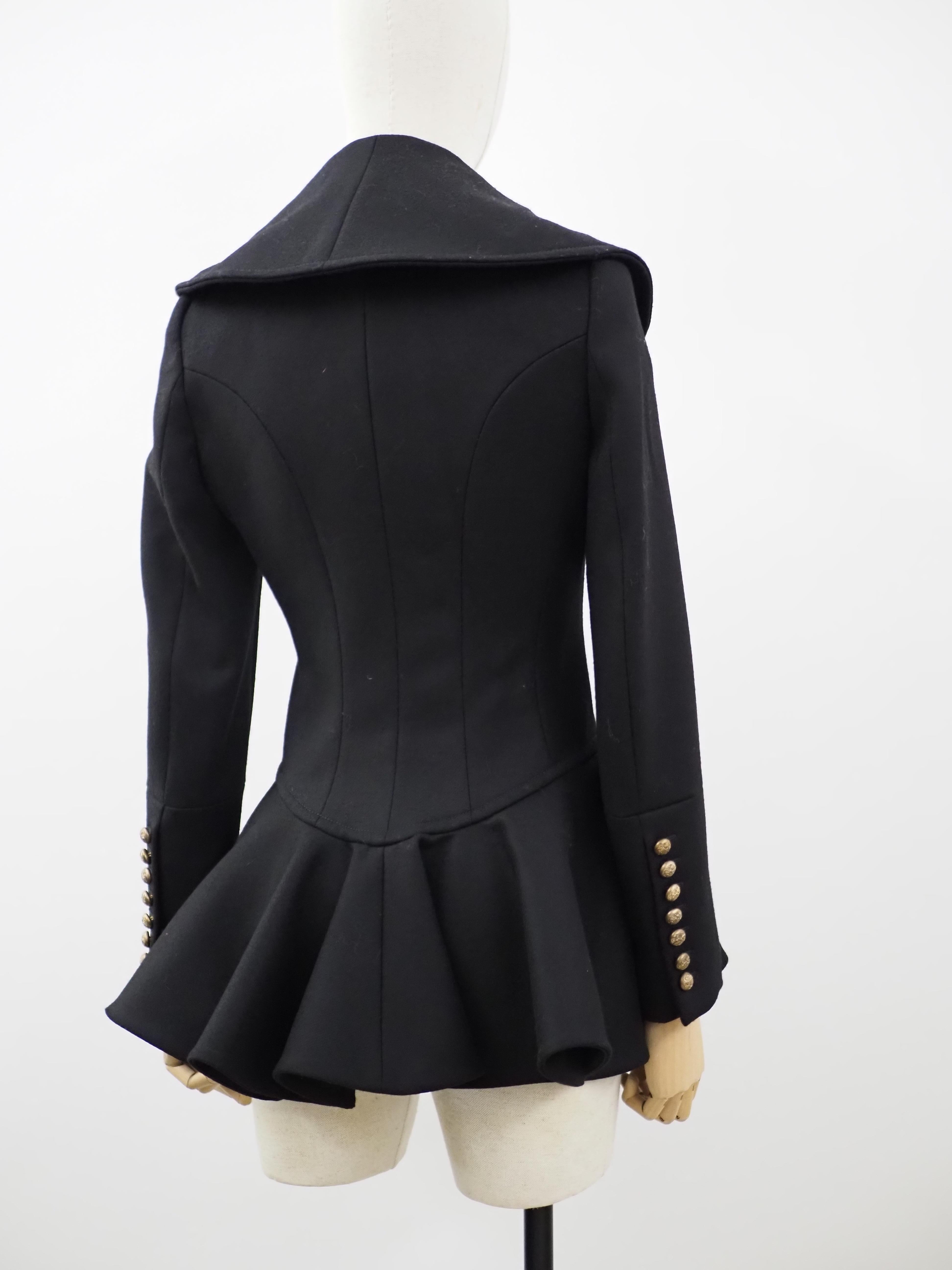 Alexander McQueen Black jacket For Sale 3