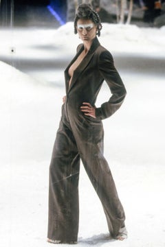 Alexander McQueen Black Jumpsuit  A/W 1999