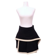 Alexander McQueen Black Layered Mini Skirt - EU 40