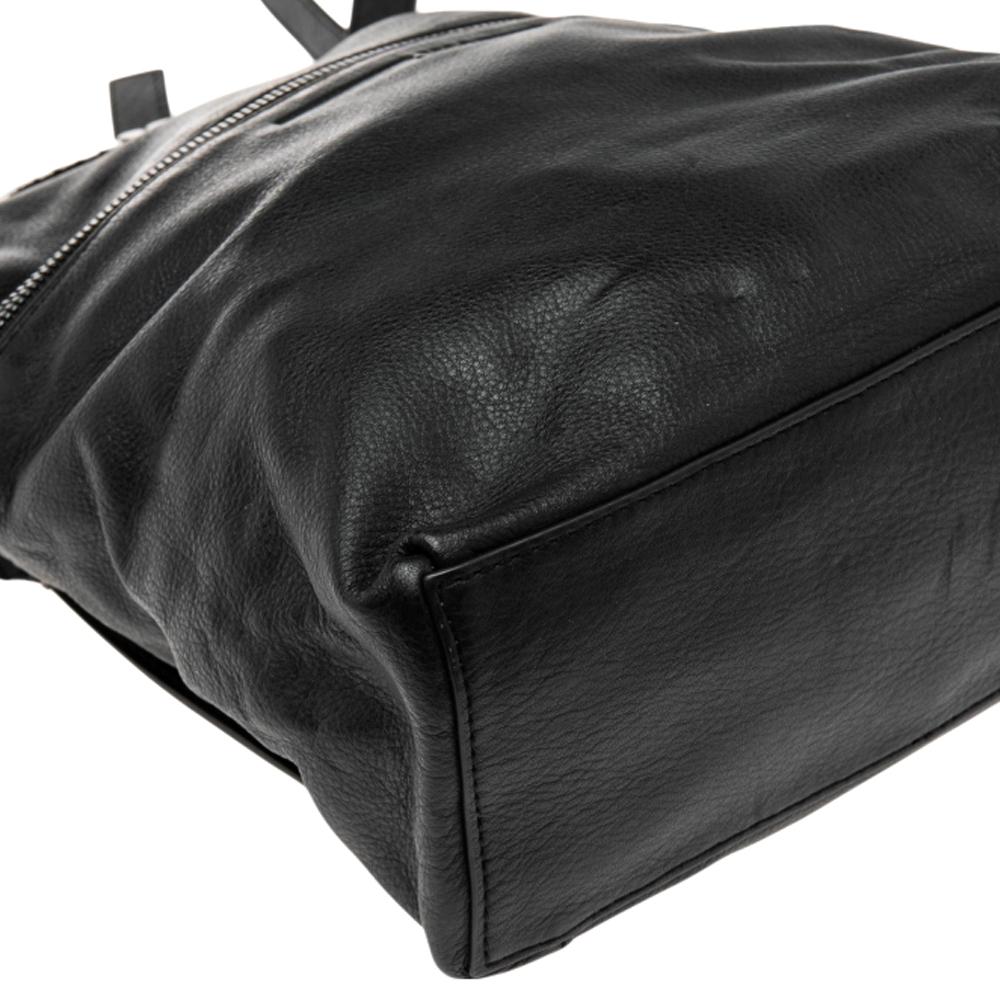 Alexander McQueen Black Leather Backpack 3