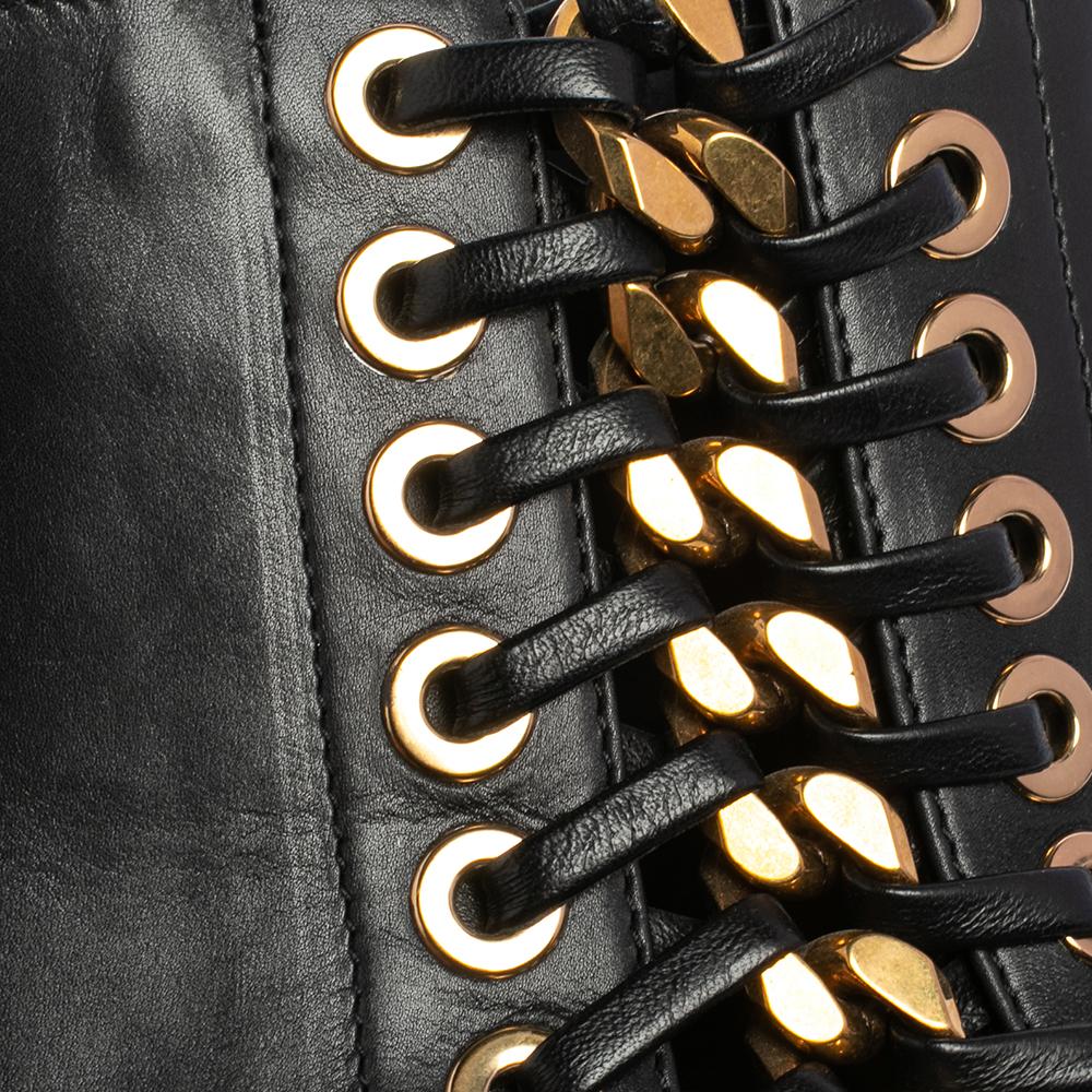 Alexander mcqueen braided chain ankle boots deals